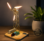 LED Windmill — Hand-Soldered Kinetic Light Sculpture
